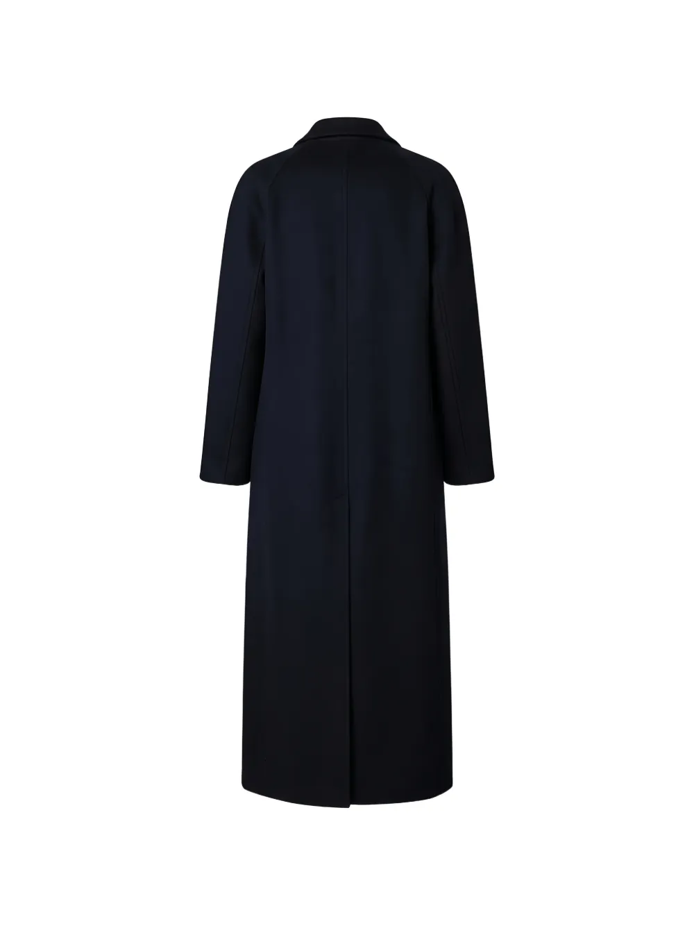 Max Mara Volante jas met raglan mouwen en split Blauw