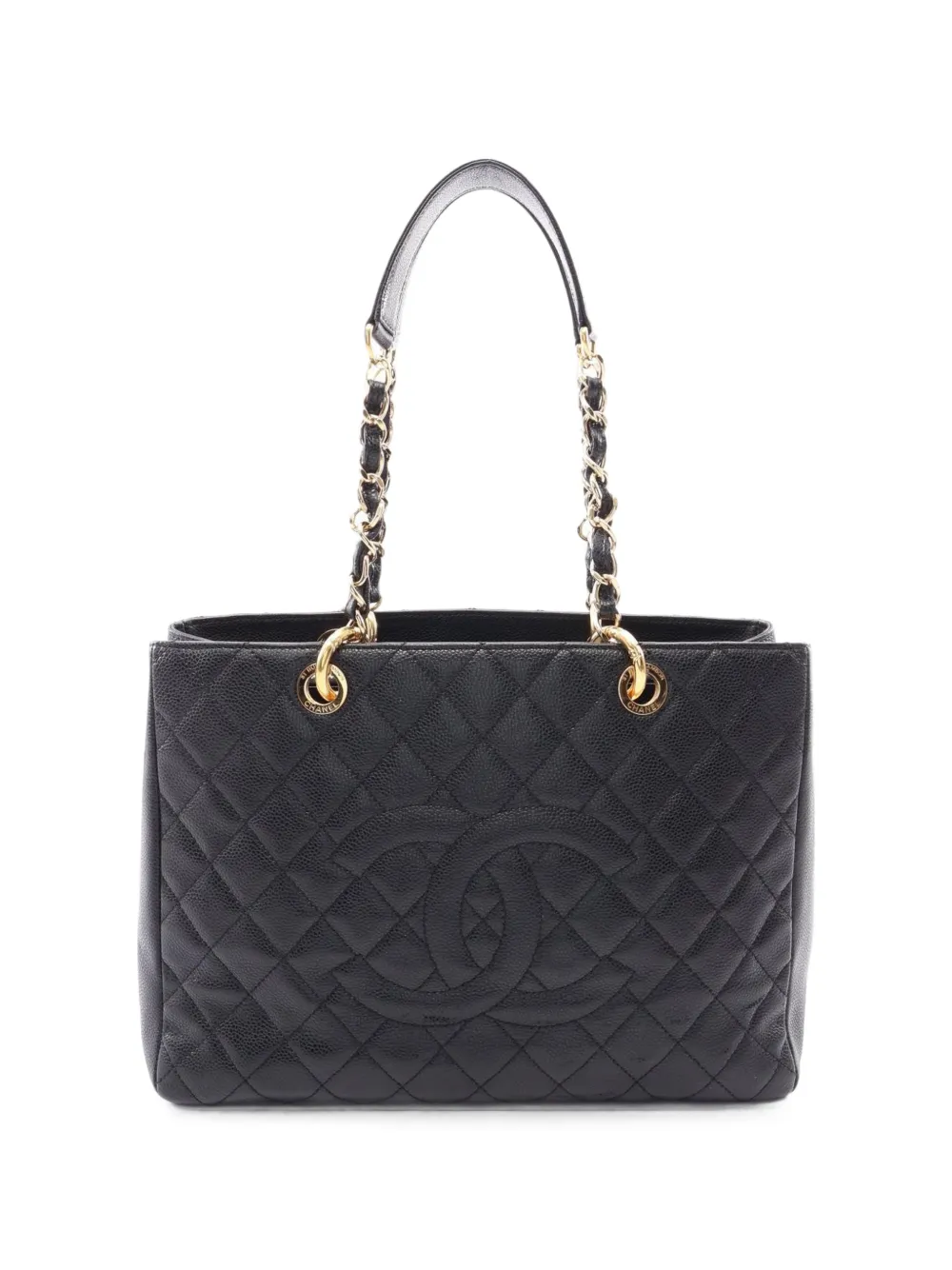 CHANEL Pre-Owned 2009-2010 Grand Shopping tote bag - Nero