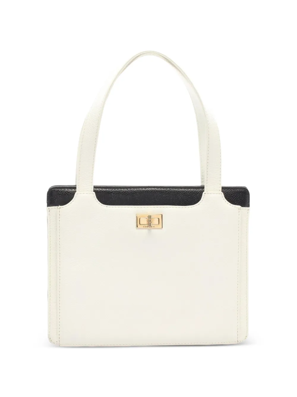 CHANEL Pre-Owned 1997-1999 2.55 turn-lock shoulder bag - Bianco