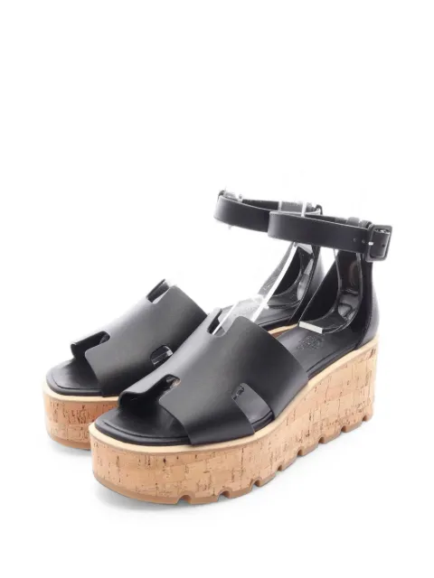 Hermès Pre-Owned Luss wedge sandals