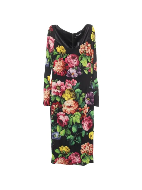 Dolce & Gabbana Pre-Owned 2010s floral-print dress