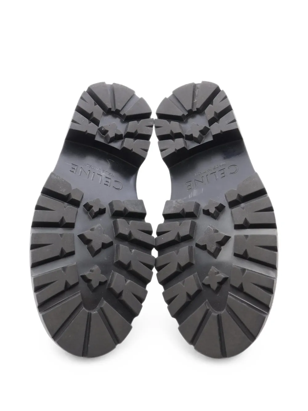 Celine Pre-Owned mocassins Margaret Triomphe (années 2010) - Noir