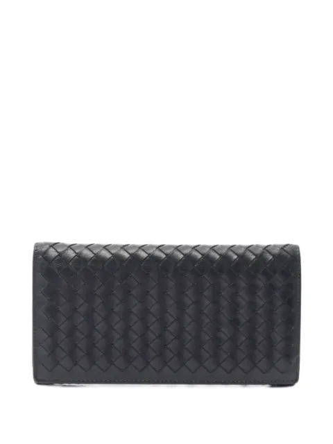 Bottega Veneta Pre-Owned 2000s Intrecciato leather wallet