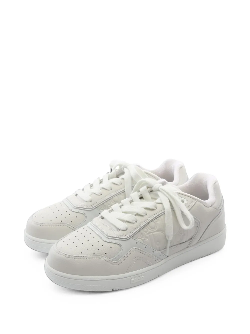 Christian Dior Pre-Owned baskets B27 Oblique (années 2020) - Blanc Christian Dior Pre-Owned baskets B27 Oblique (années 2020) - Blanc