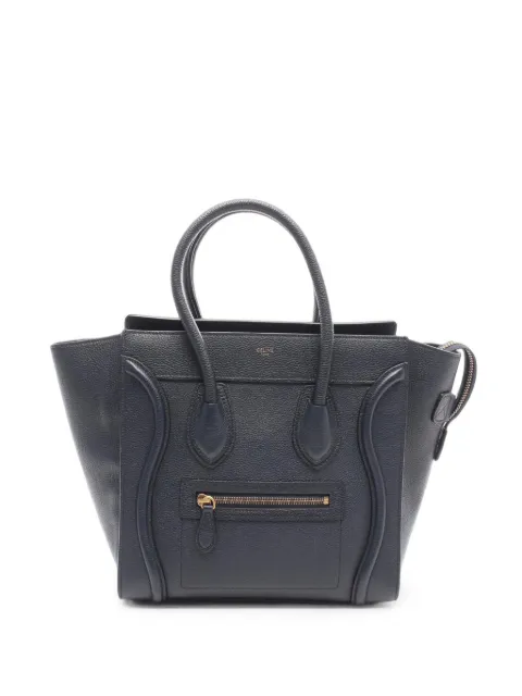 Celine Pre-Owned 2000s micro Luggage tote bag