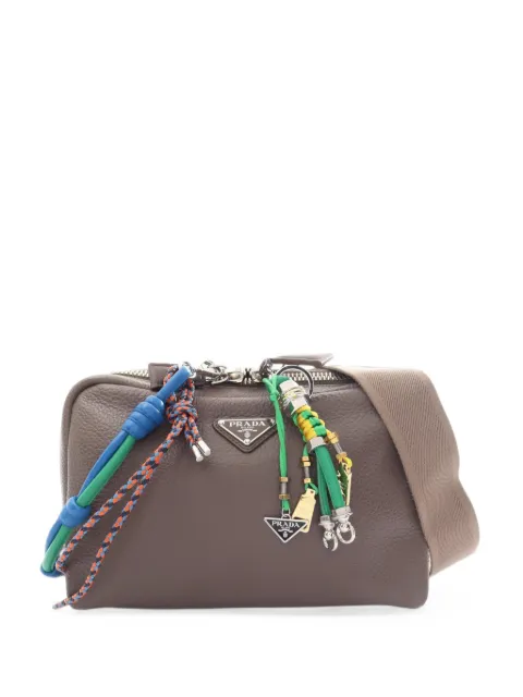 Prada Pre-Owned 2010s Triangle-logo shoulder bag