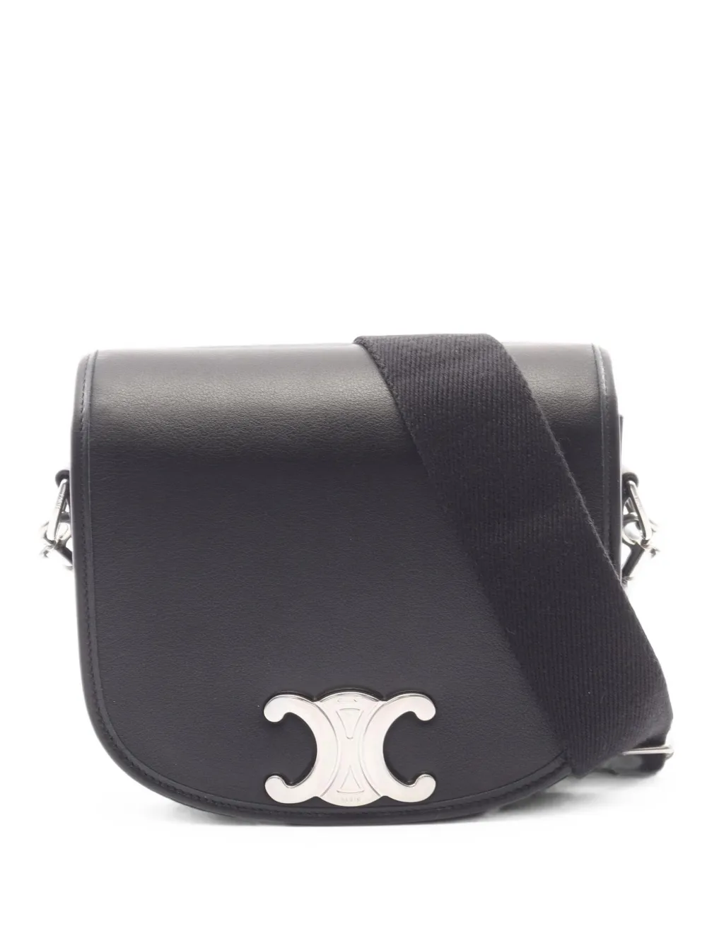 Celine Pre-Owned 2010s Triomphe shoulder bag - Nero