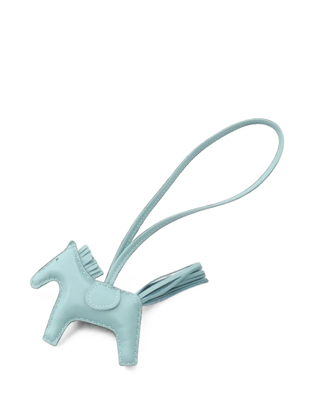Hermès Pre-Owned PM Rodeo horse bag charm - Blu