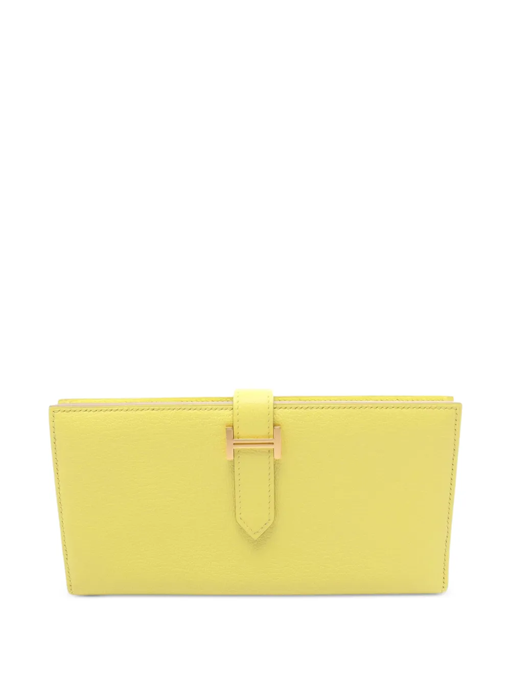 Hermès Pre-Owned 2014 Bearn Souffle Portemonnaie - Gelb
