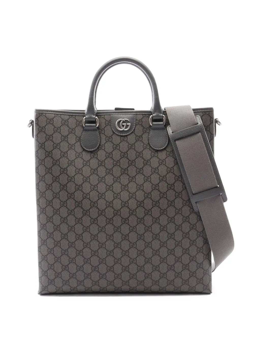 Gucci Pre-Owned 2010s GG Supreme two-way tote bag - Grigio