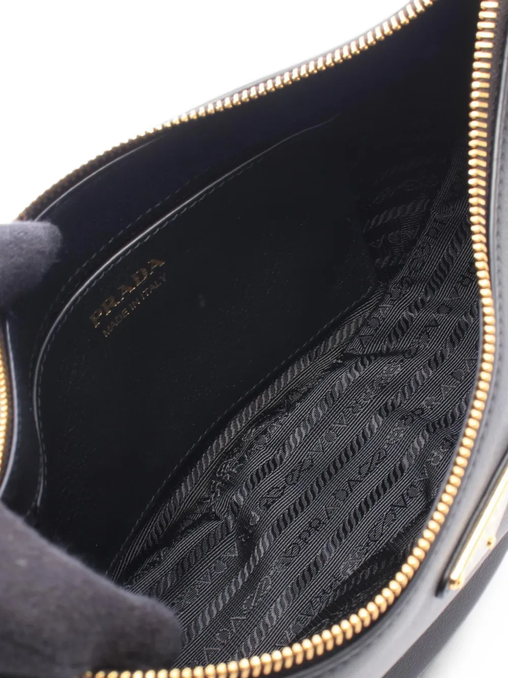 Prada Pre-Owned 2020s Cleo shoulder bag Zwart