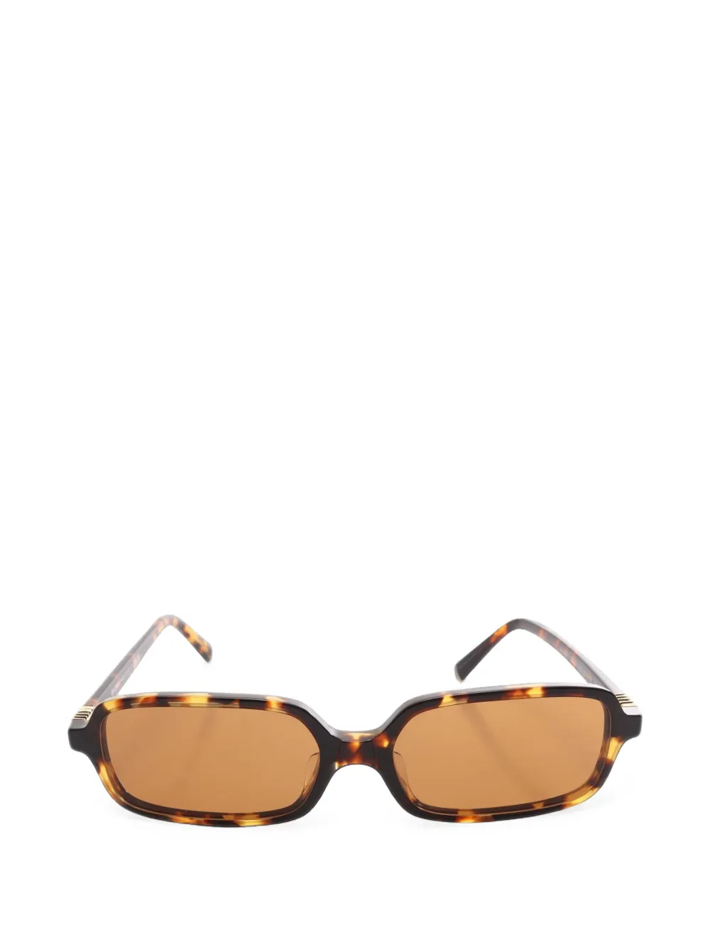 Miu Miu Pre-Owned 2010s Sonnenbrille in Schildpattoptik - Braun