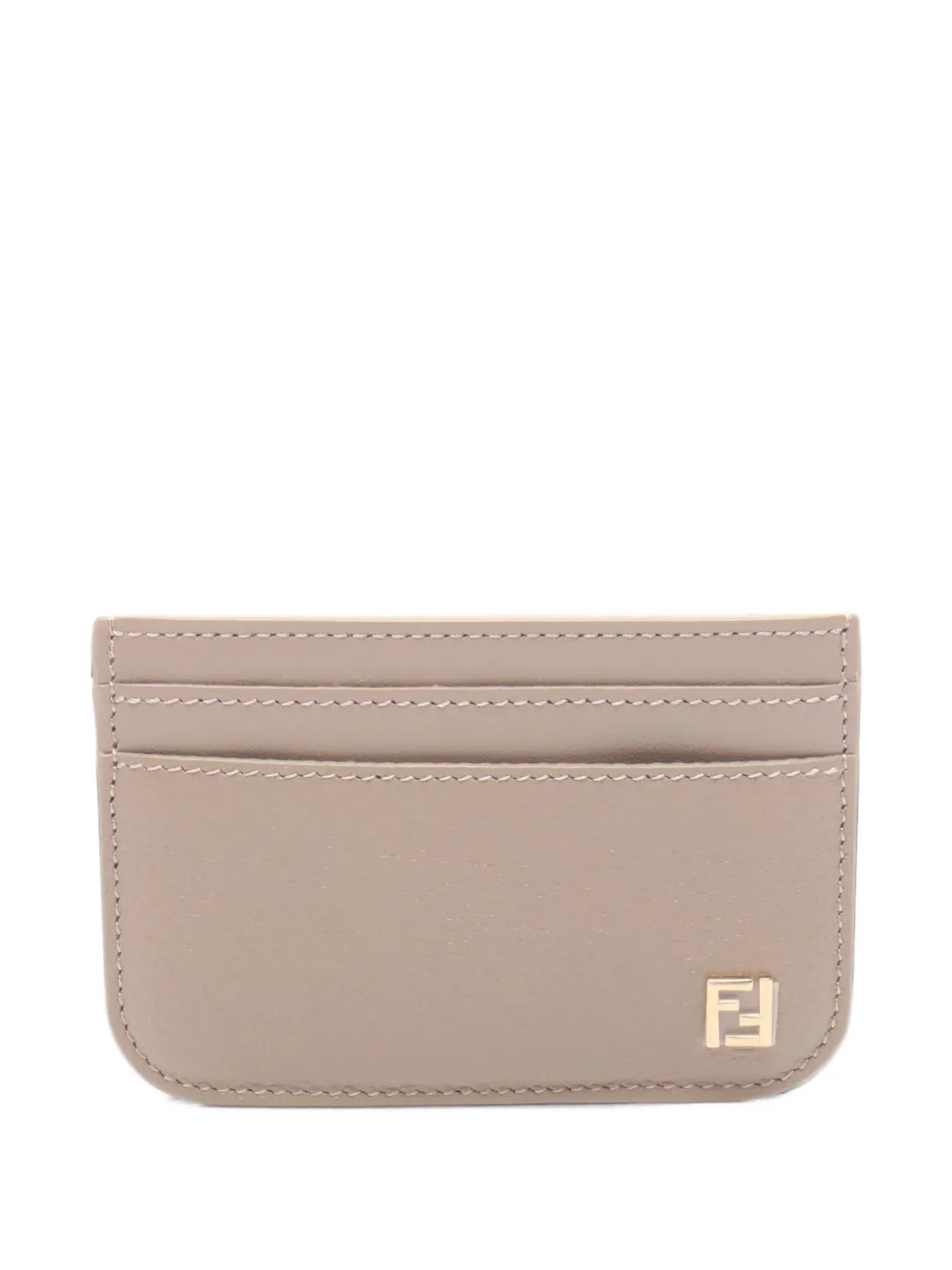 Fendi Pre-Owned 2020s Kartenetui aus Leder - Nude