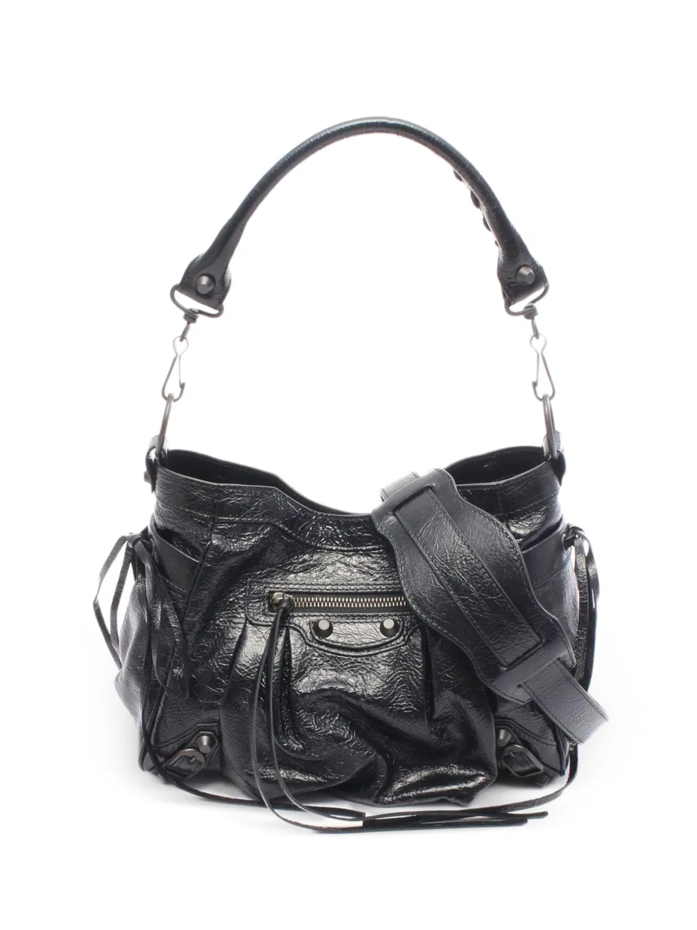 Balenciaga Pre-Owned petit sac seau Le City (années 2020) - Noir Balenciaga Pre-Owned petit sac seau Le City (années 2020) - Noir