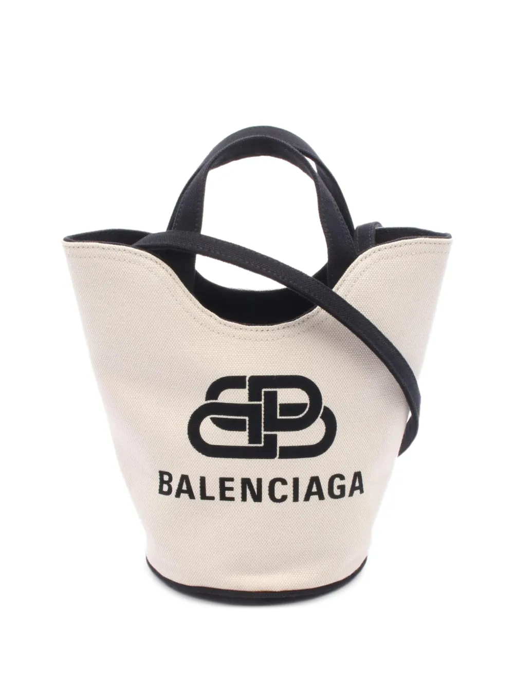 Balenciaga Pre-Owned sac seau XS Wave (années 2010) - Tons neutres