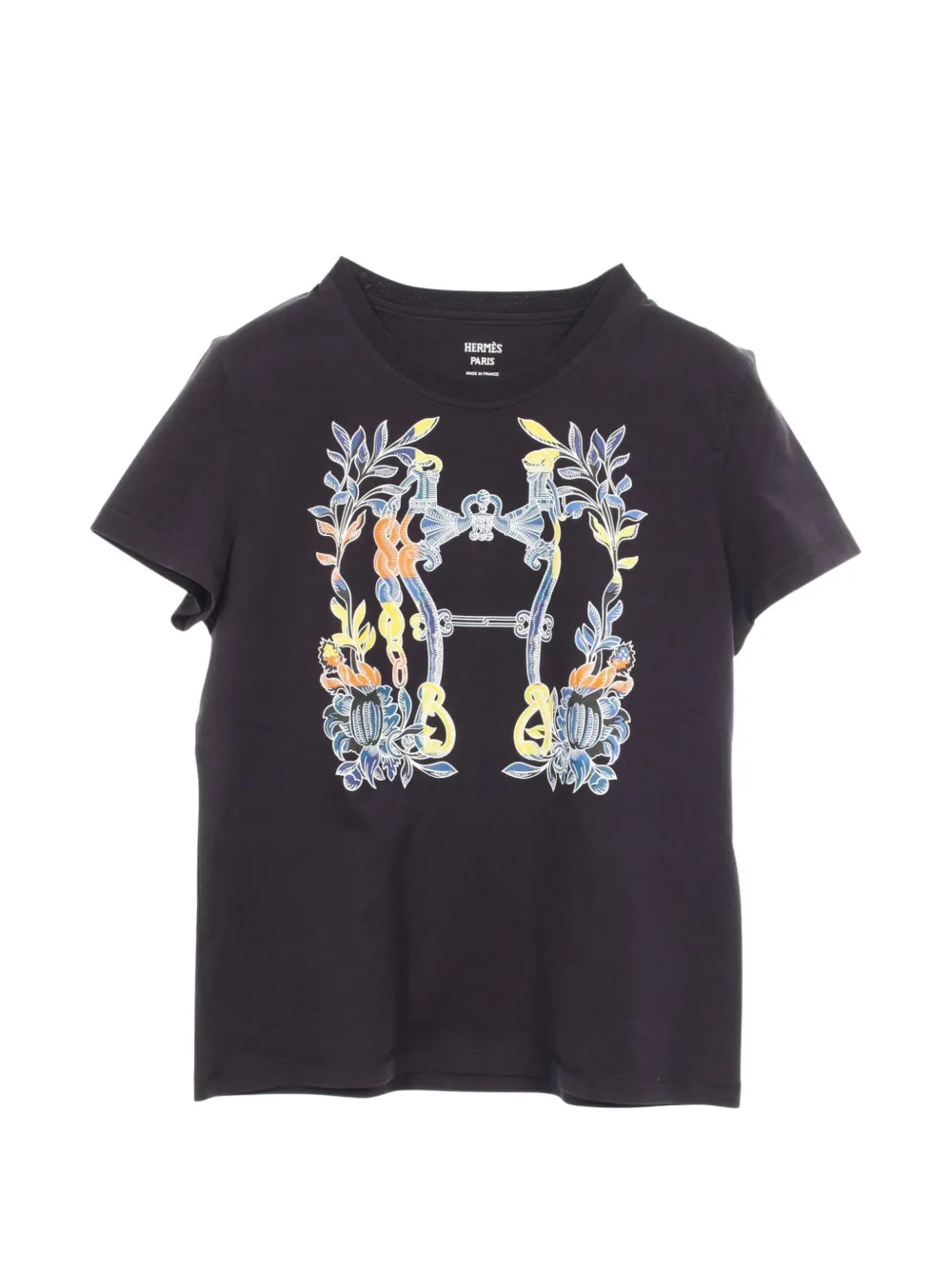 Hermès Pre-Owned t-shirt Della Cavalleria (années 2010) - Noir