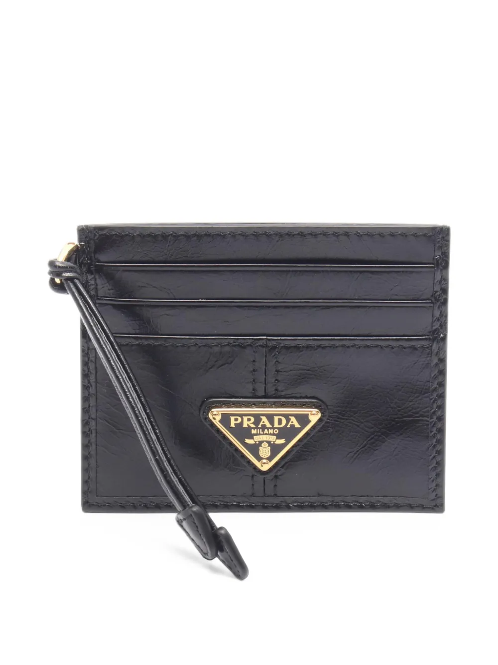 Prada Pre-Owned 2020s Soft Lux Kartenetui - Schwarz