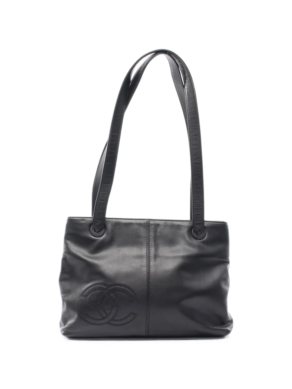 CHANEL Pre-Owned 1997-1999 Coco Mark shoulder bag - Nero