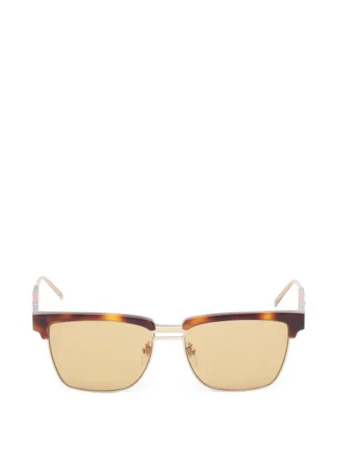Gucci Pre-Owned 2010s rectangle-frame sunglasses