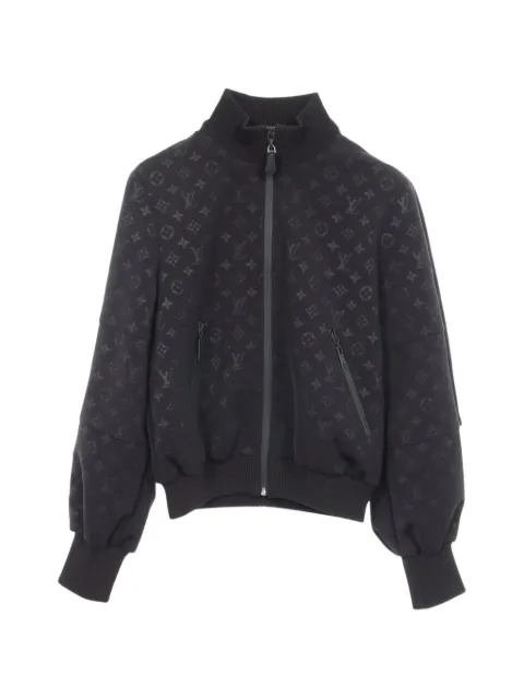 Louis Vuitton Pre-Owned 2010s monogram zip-up sweatshirt