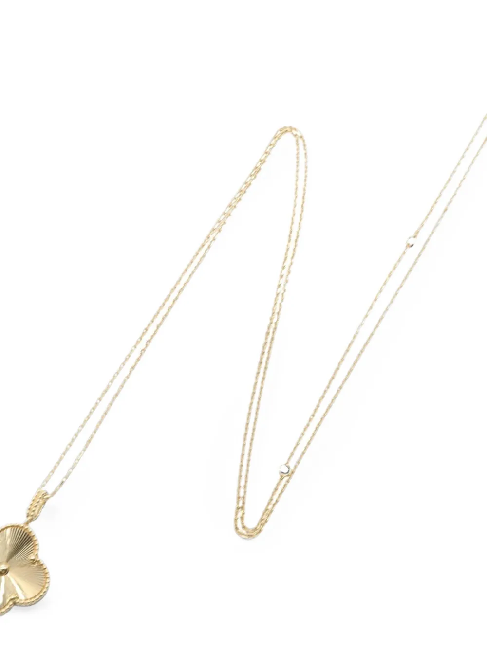 Van Cleef & Arpels Pre-Owned 2010s Magic Alhambra Guilloché Halskette - Gold