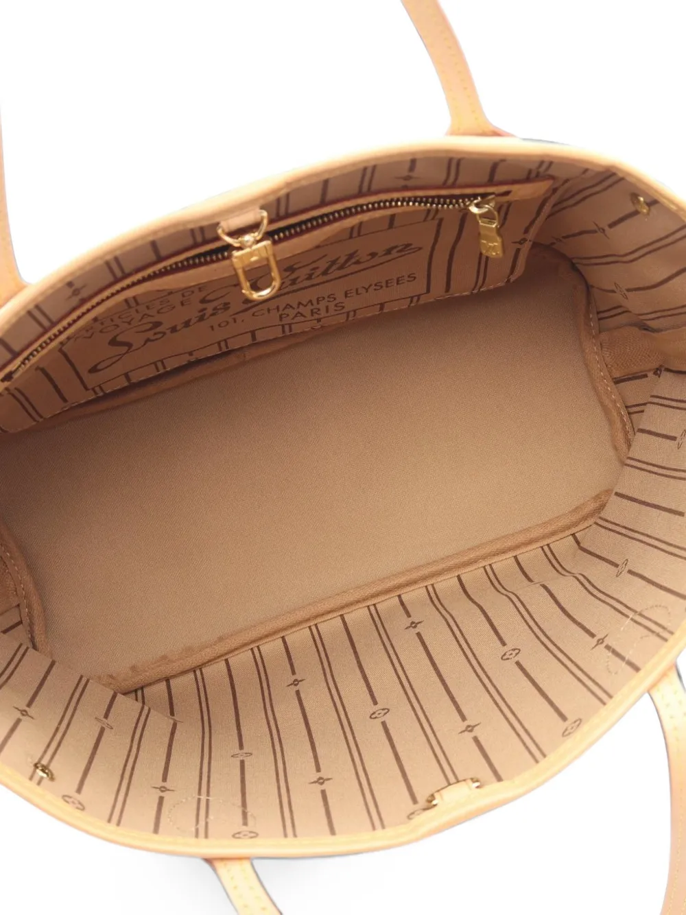 Louis Vuitton Pre-Owned PM 2007 Neverfull shopper met monogram Bruin