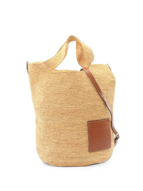 Loewe Pre-Owned 2010s Slit basket tote bag