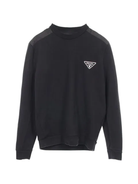 Prada Pre-Owned 2010s Pullover mit Triangel-Logo
