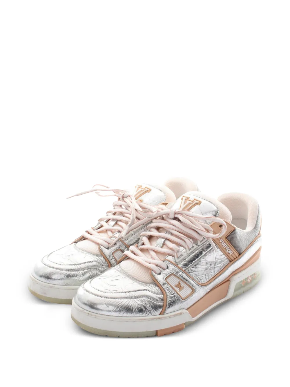 Louis Vuitton Pre-Owned baskets LV Trainer Line (2021) - Argent Louis Vuitton Pre-Owned baskets LV Trainer Line (2021) - Argent