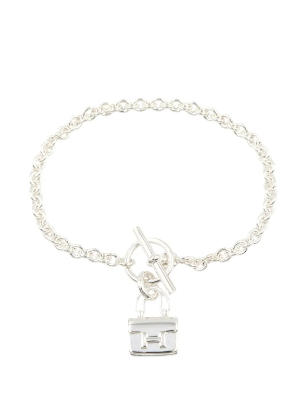 Hermès Pre-Owned bracelet Amulettes Constance (années 2010) - Argent Hermès Pre-Owned bracelet Amulettes Constance (années 2010) - Argent