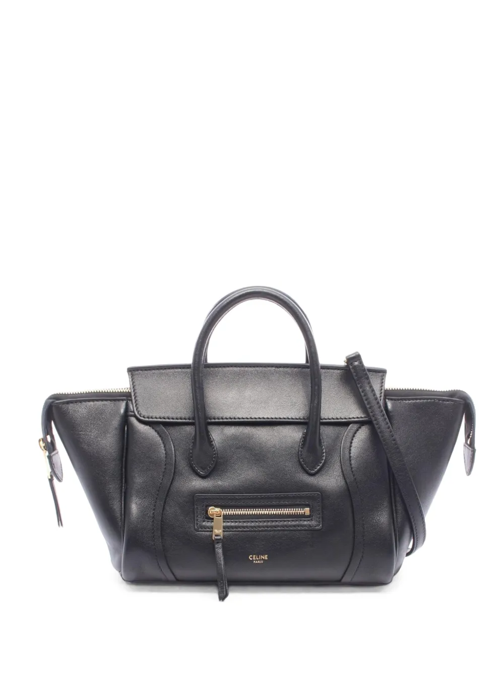 Celine Pre-Owned 2010s small Luggage tote bag in Black