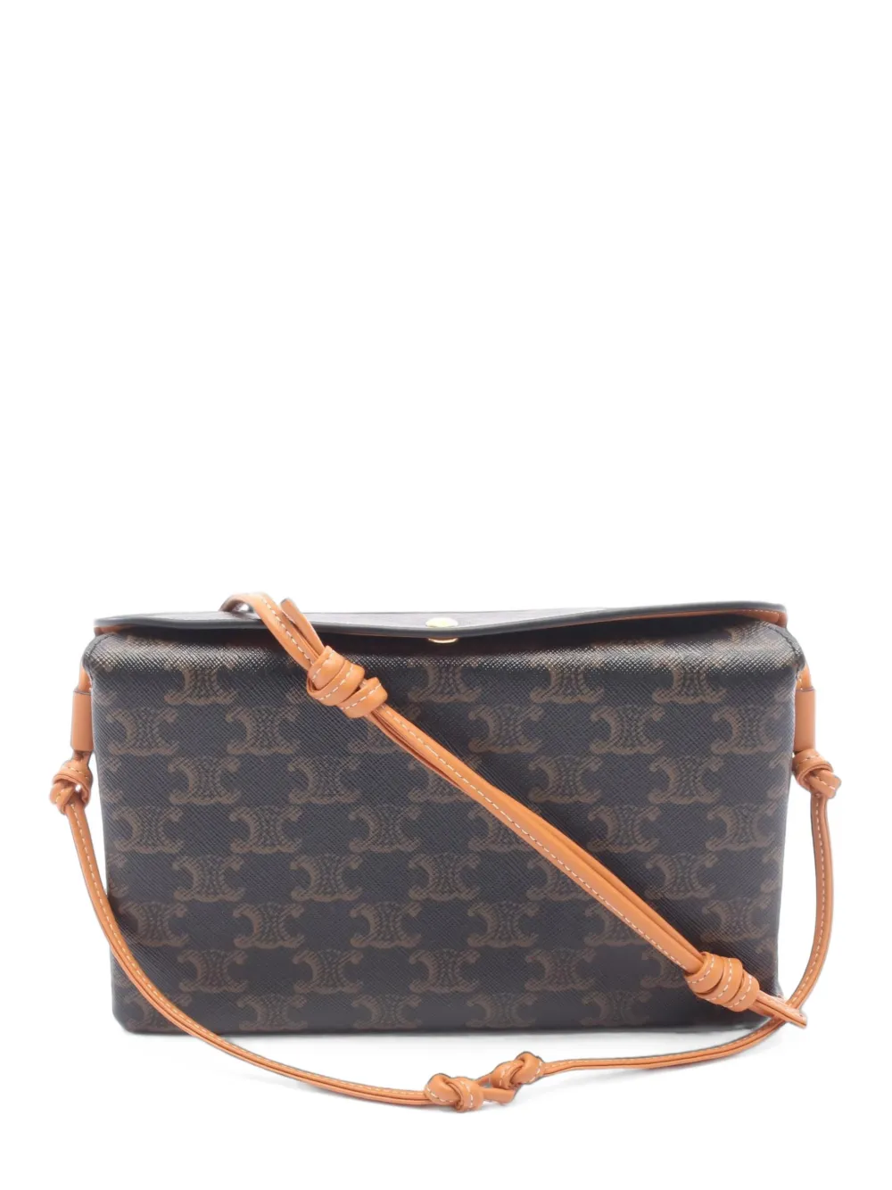 Celine Pre-Owned 2020s Triomphe Schultertasche - Braun