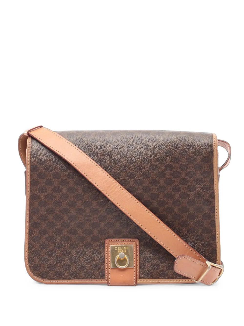Celine Pre-Owned 2000s Macadam Umhängetasche - Braun