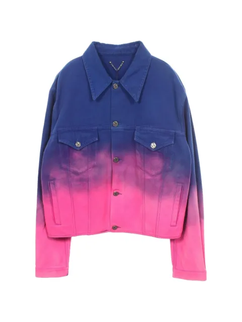 Louis Vuitton Pre-Owned 2010s gradient denim jacket
