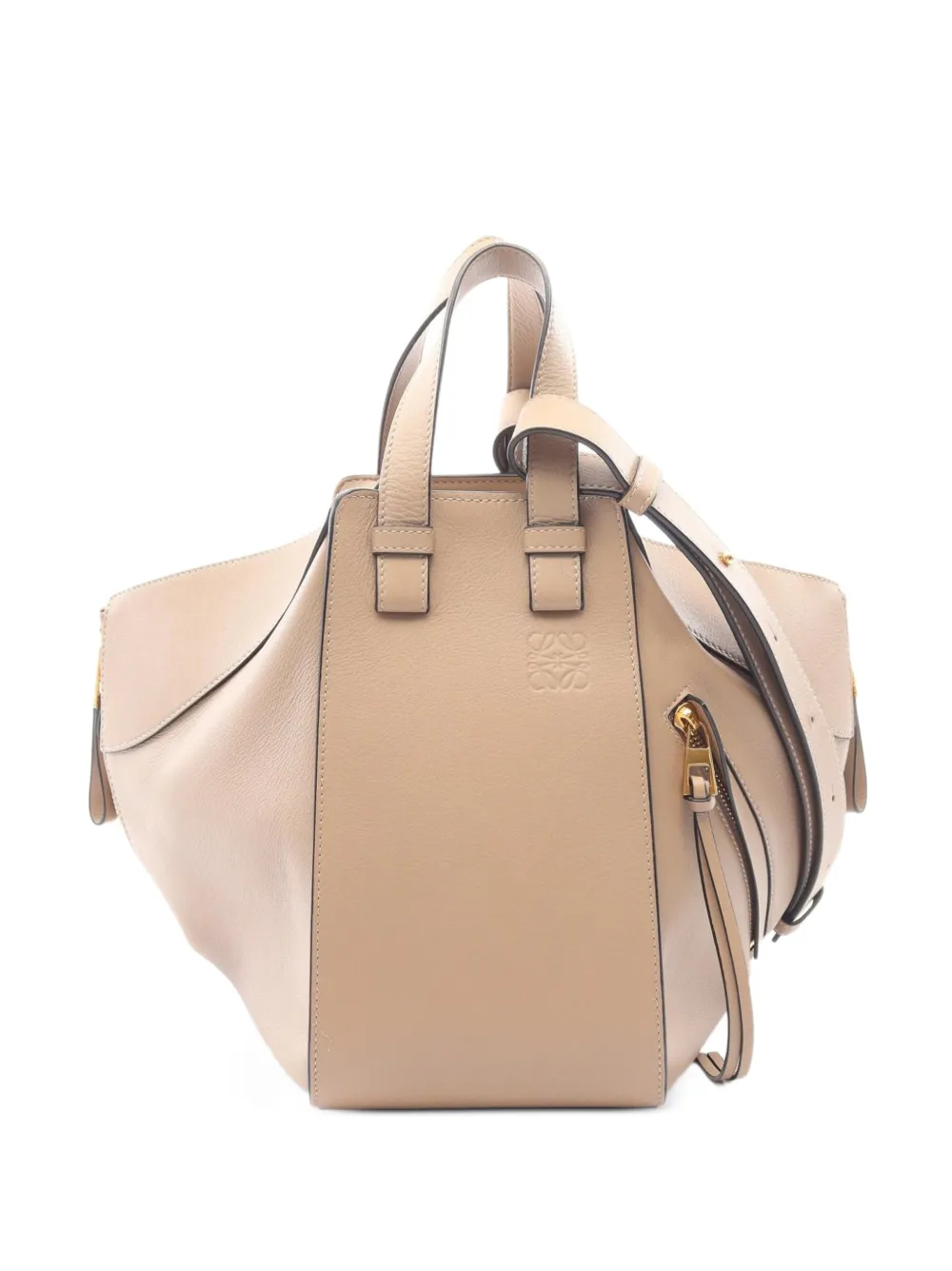 Loewe Pre-Owned 2010s Hammock leather tote bag - Toni neutri