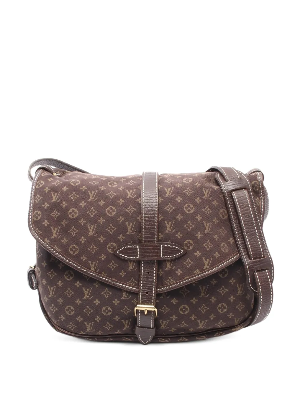Louis Vuitton Pre-Owned 2006 Saumur Monogram Mini Lin shoulder bag Bruin