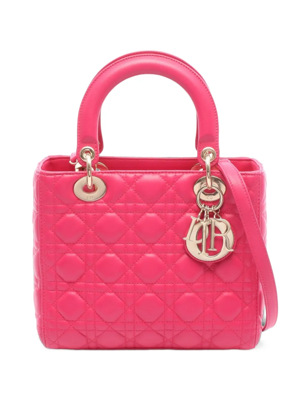 Christian Dior Pre-Owned 2000s Lady Dior tote bag - Rose