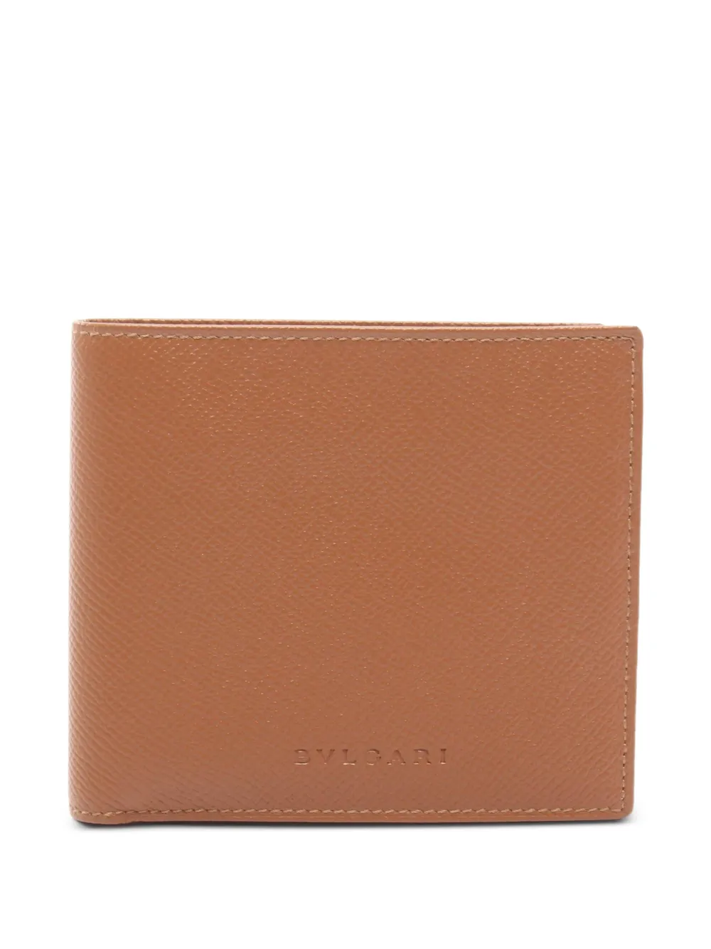 Bvlgari Pre-Owned 2010s bi-fold leather wallet in Brown