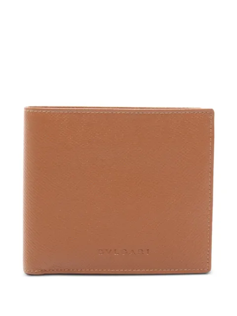 Bvlgari Pre-Owned cartera plegable de piel 2010