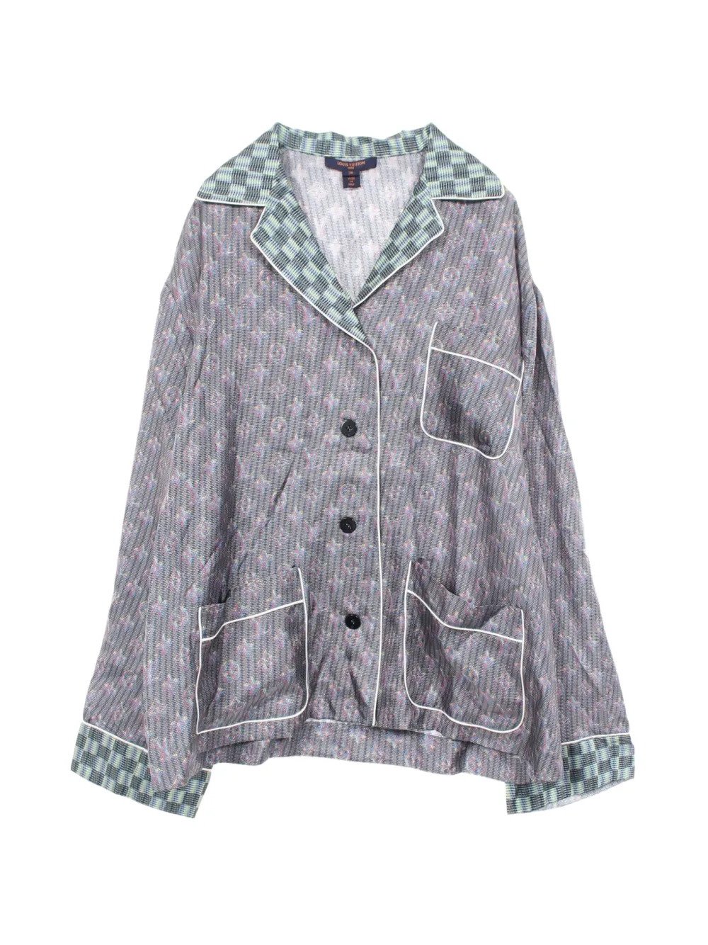 Louis Vuitton Pre-Owned chemise Monogram Pop (années 2010) - Bleu