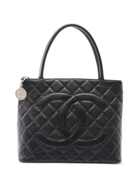 CHANEL Pre-Owned 2000-2002 Reissue diamond-quilted tote bag