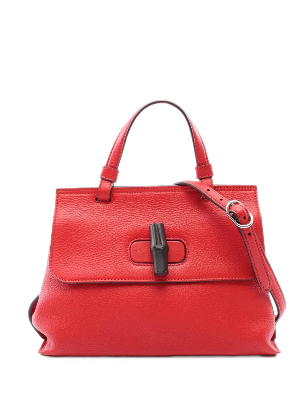 Gucci Pre-Owned sac cabas Daily à détail en bambou (années 2010) - Rouge