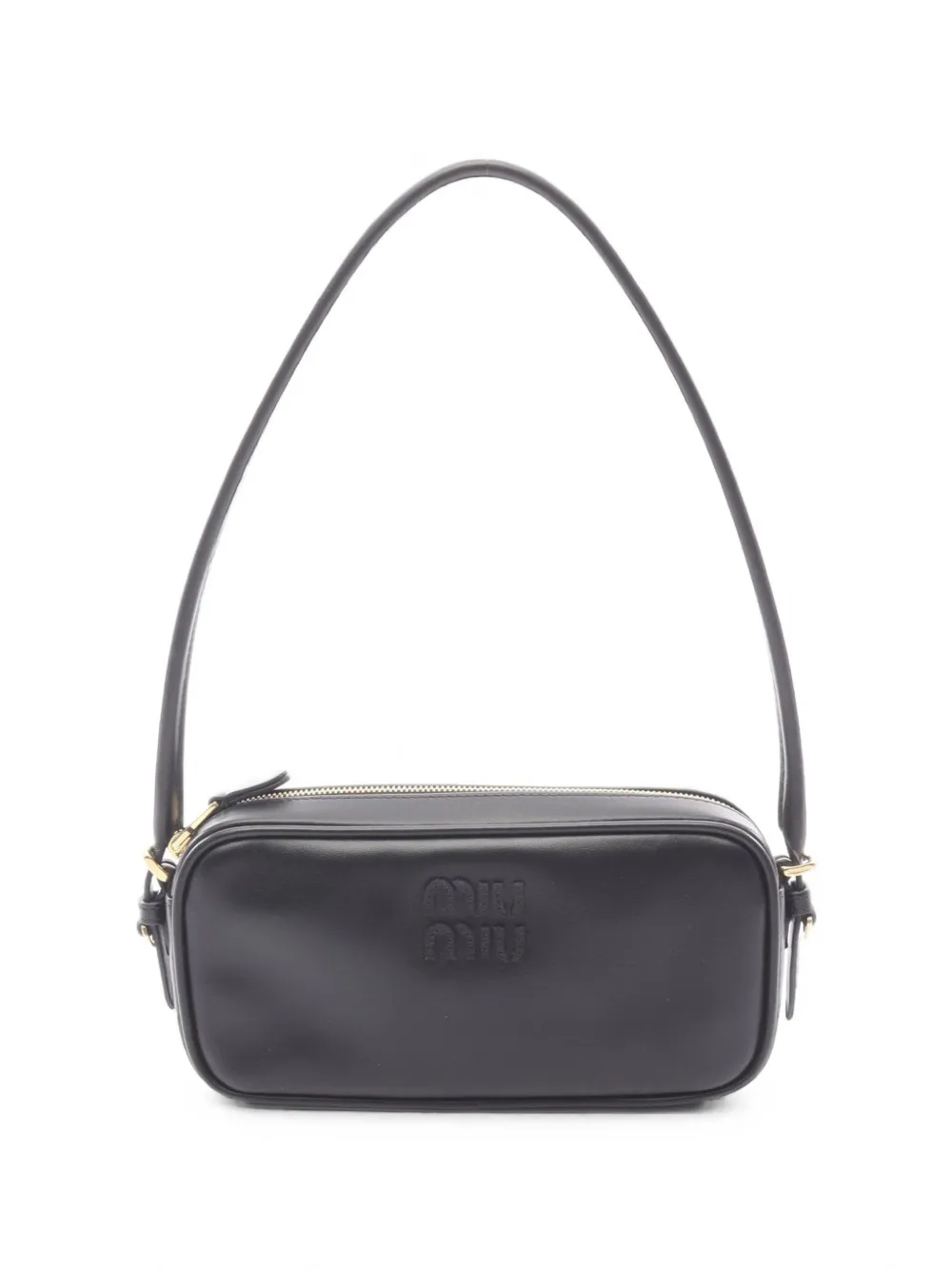 Miu Miu Pre-Owned 2020s Softy leather tote bag - Noir