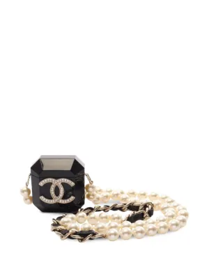 CHANEL Pre-Owned 2000s カメリア リボン ヘアピン | ブラック