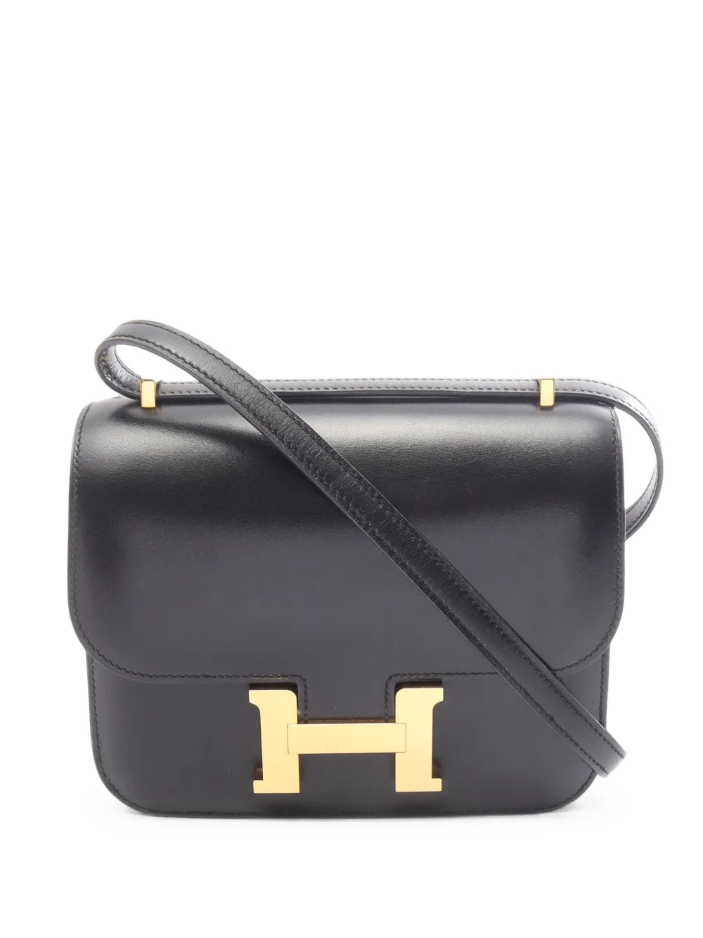Hermès Pre-Owned 2022 mini Constance 3 Schultertasche - Schwarz
