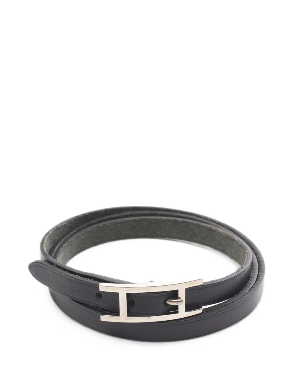 Hermès Pre-Owned 2002 Api 3 wrap bracelet - Argento