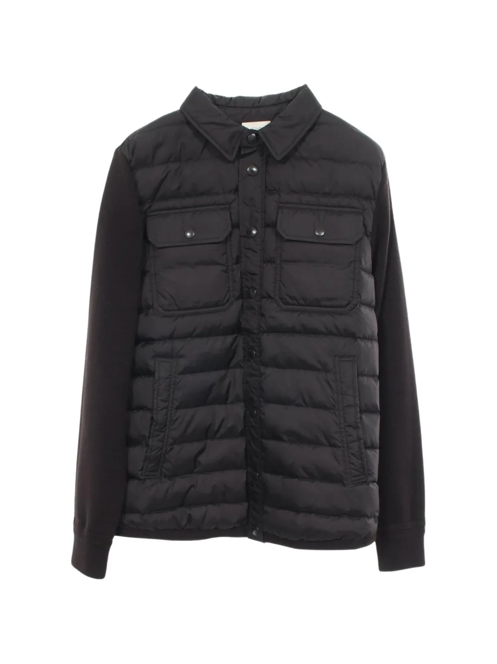 Moncler Vintage veste matelassée à empiècements (années 2000) - Noir