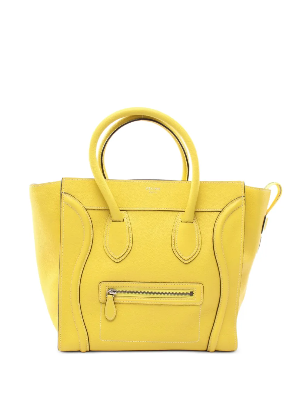 Celine Pre-Owned 2010s Luggage mini shopper tote bag - Giallo