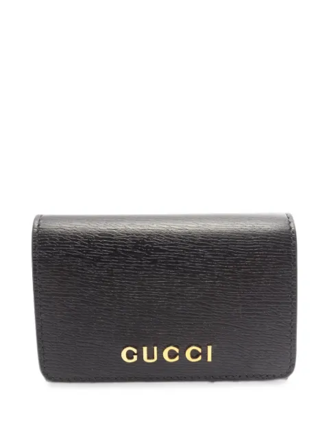 Gucci Pre-Owned 2010s logo-plaque WALLET