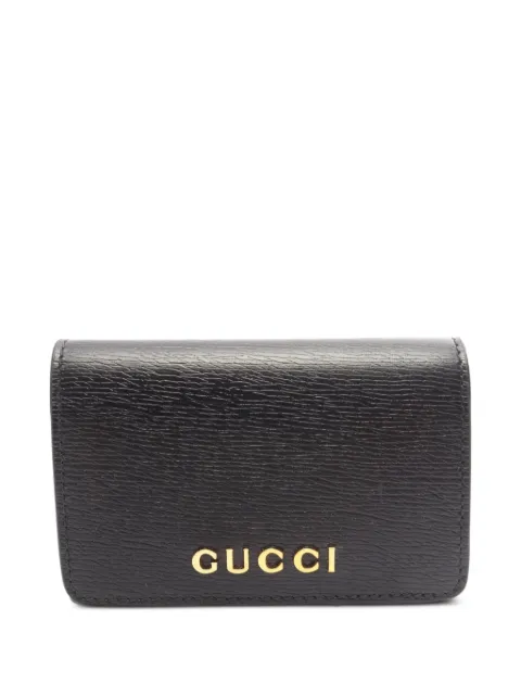 Gucci Pre-Owned 2010s logo-plaque WALLET